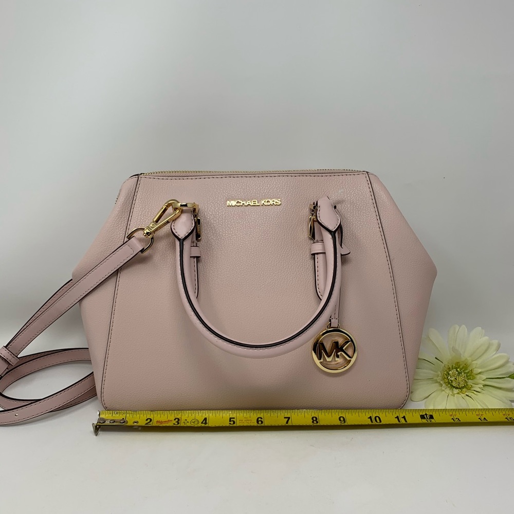 Michael Kors Charlotte Large Satchel - Picture 2 of 8